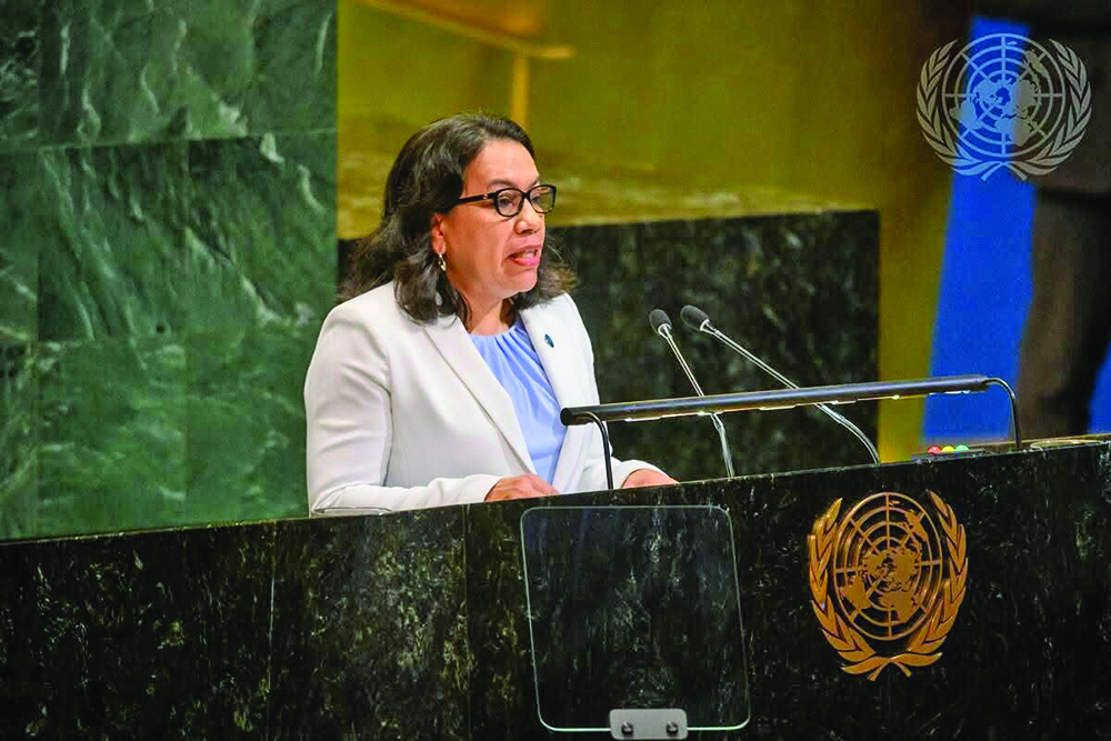 “Do it for all of us” – Jamaica’s House Speaker endorses Amb Rodrigues-Birkett