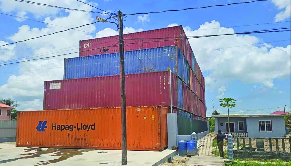 Over 45 containers on residential lot trigger CH&PA crackdown
