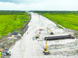 Work advances on Buzz Bee Dam to Land of Canaan highway
