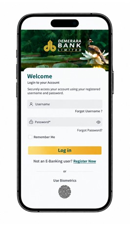 Demerara Bank customers get banking on the go
