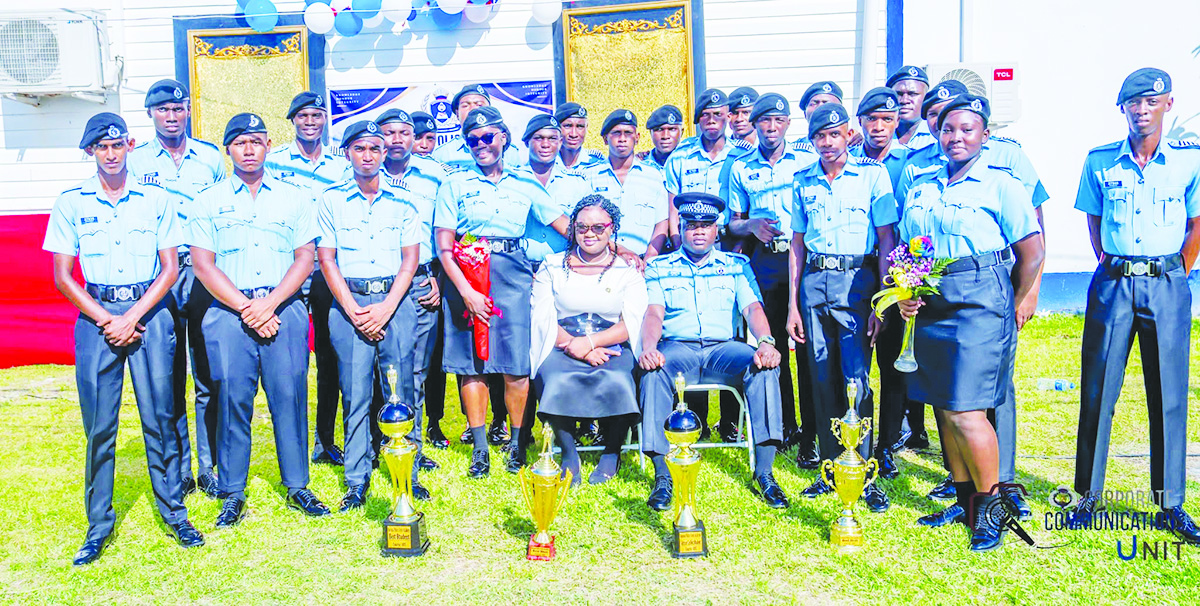 105 new ranks, 9 apprentices inducted into GPF