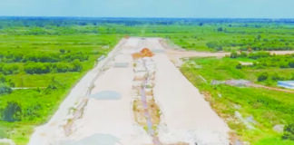 Works advancing on extending Ogle-Eccles Highway to Providence