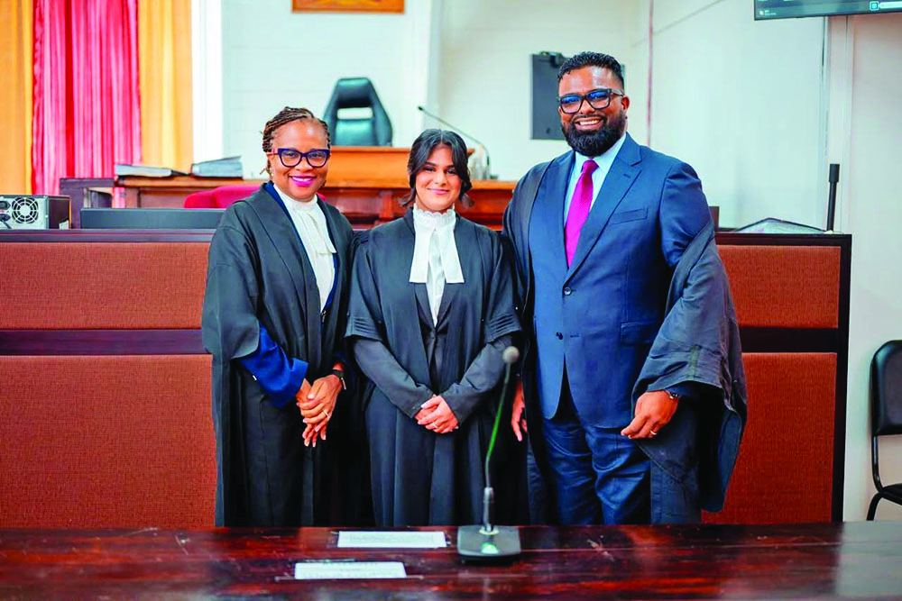 Lethem scholar admitted to Bar, plans to practise back home