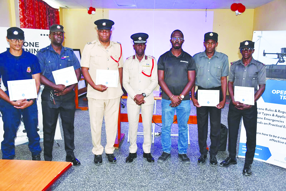 6 firefighters now certified drone operators