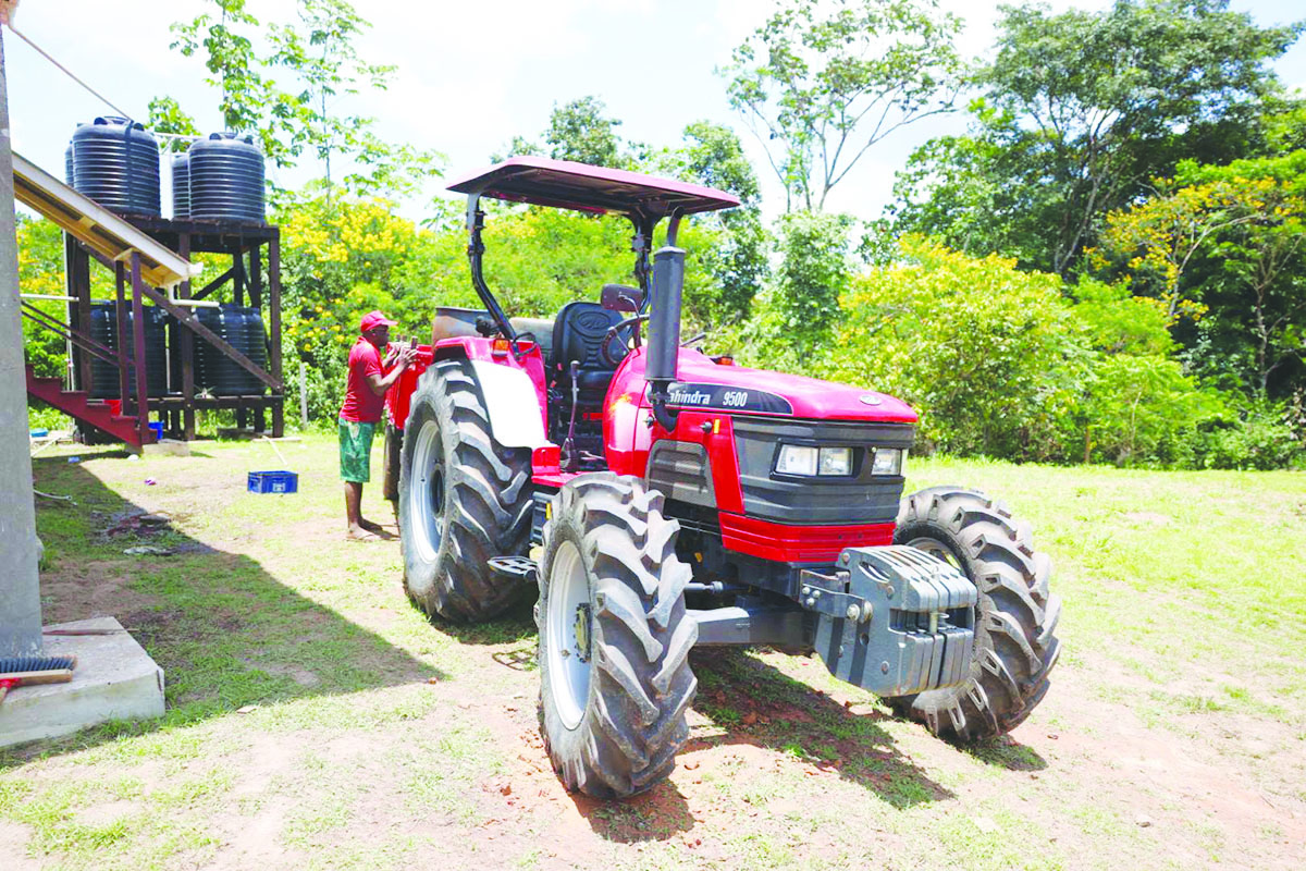 Big Creek CDC gets $6M tractor to improve community development