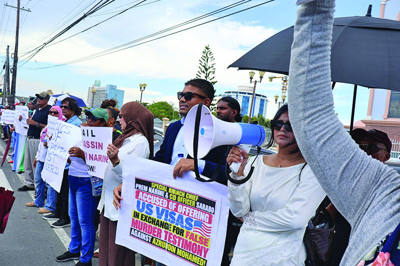 US-sanctioned LOO joins picket targeting extradition witnesses despite court-imposed bail conditions