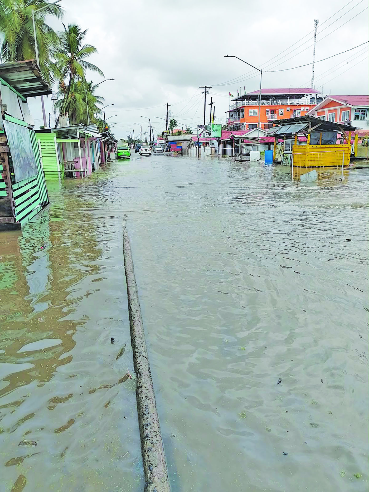 Floodwaters recede at Charity after heavy rainfall, drainage issues