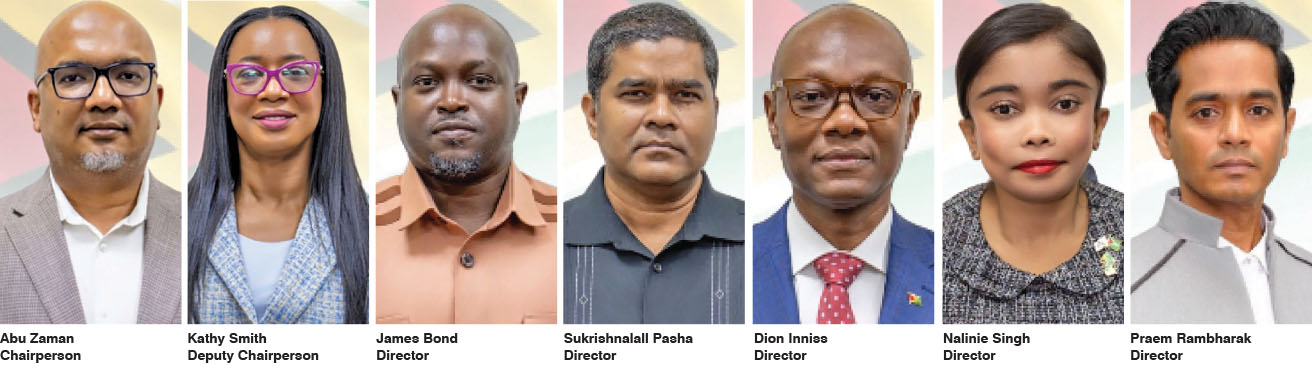 Govt names 7-member Board to head Guyana Development Bank