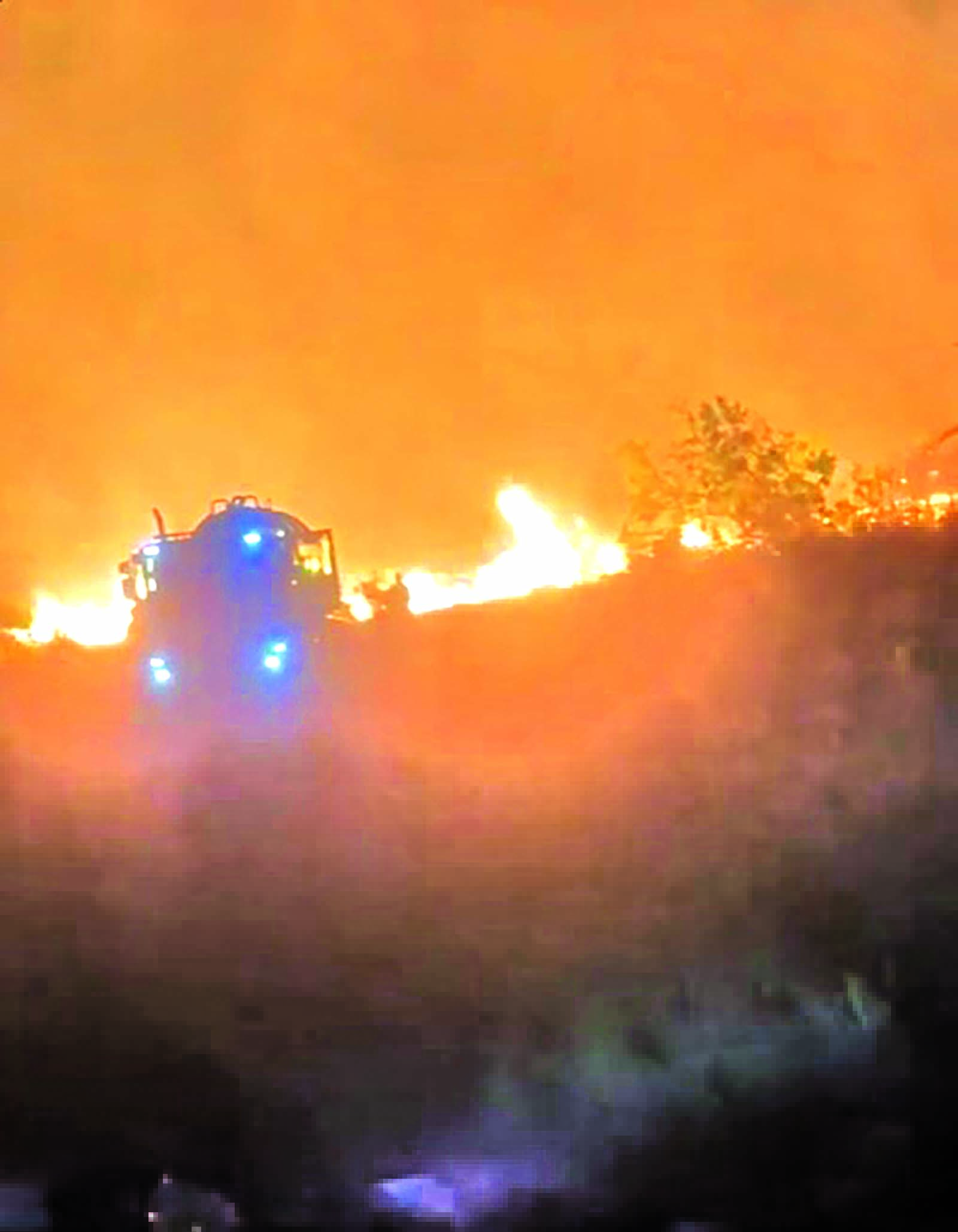 Man arrested after garbage fire spreads to Lethem savannah