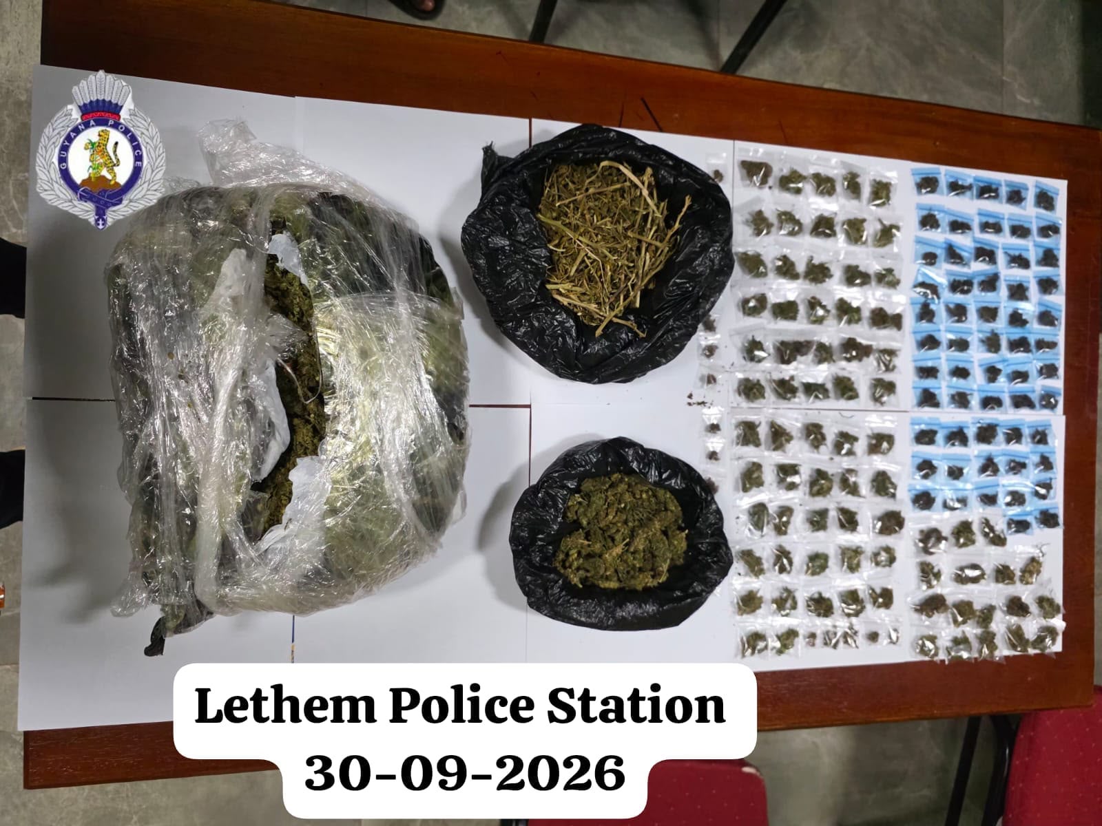 Over 1.7kg of ganja found stashed near Lethem shop