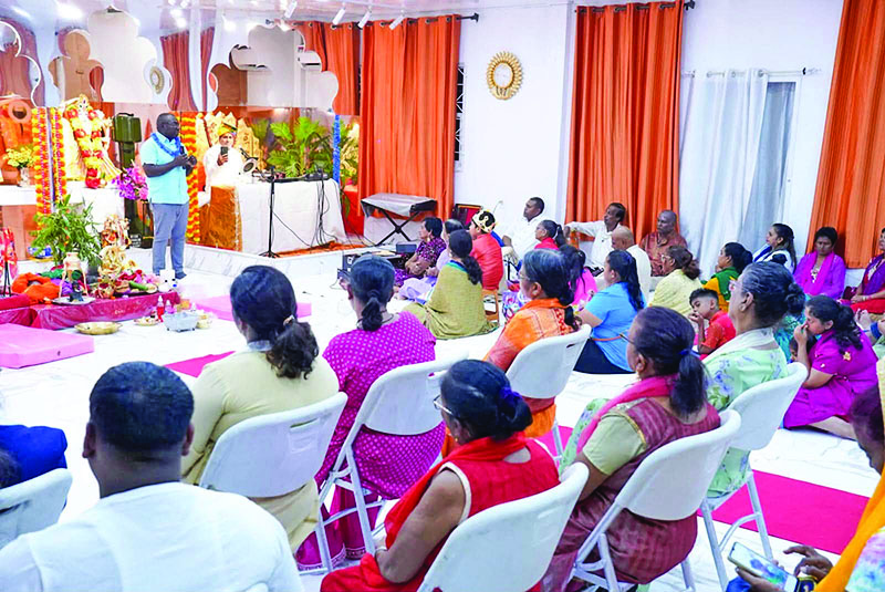 Reject division, deception, revenge – McCoy urges during Navaratri celebrations