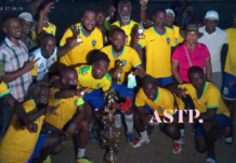 Linden Masters champions Isun Health Conscious O40 Football