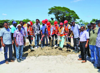 Sod turned for $1.6B paddy drying, storage facility on Essequibo Coast