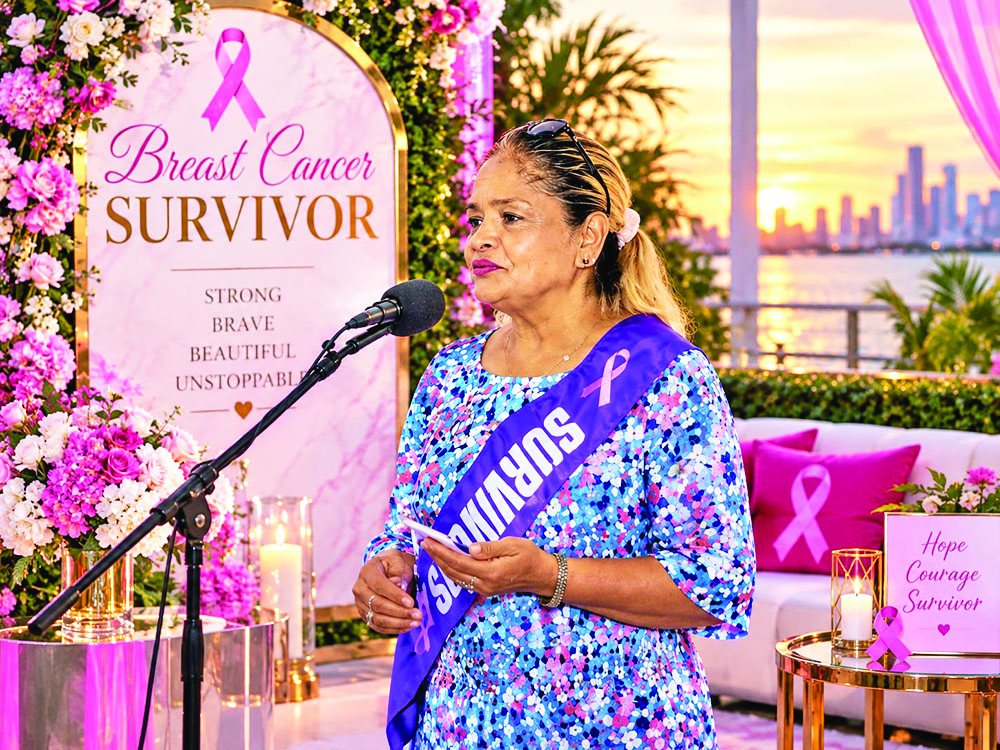 “When you become a survivor, you become a warrior” – 59-year-old breast cancer survivor