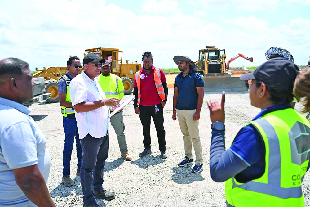 24-acre Truck Parking Facility at Meten-Meer-Zorg 65% complete
