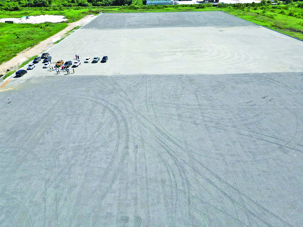 $500M parking lot for trucks, auto zone facility completed at Grove